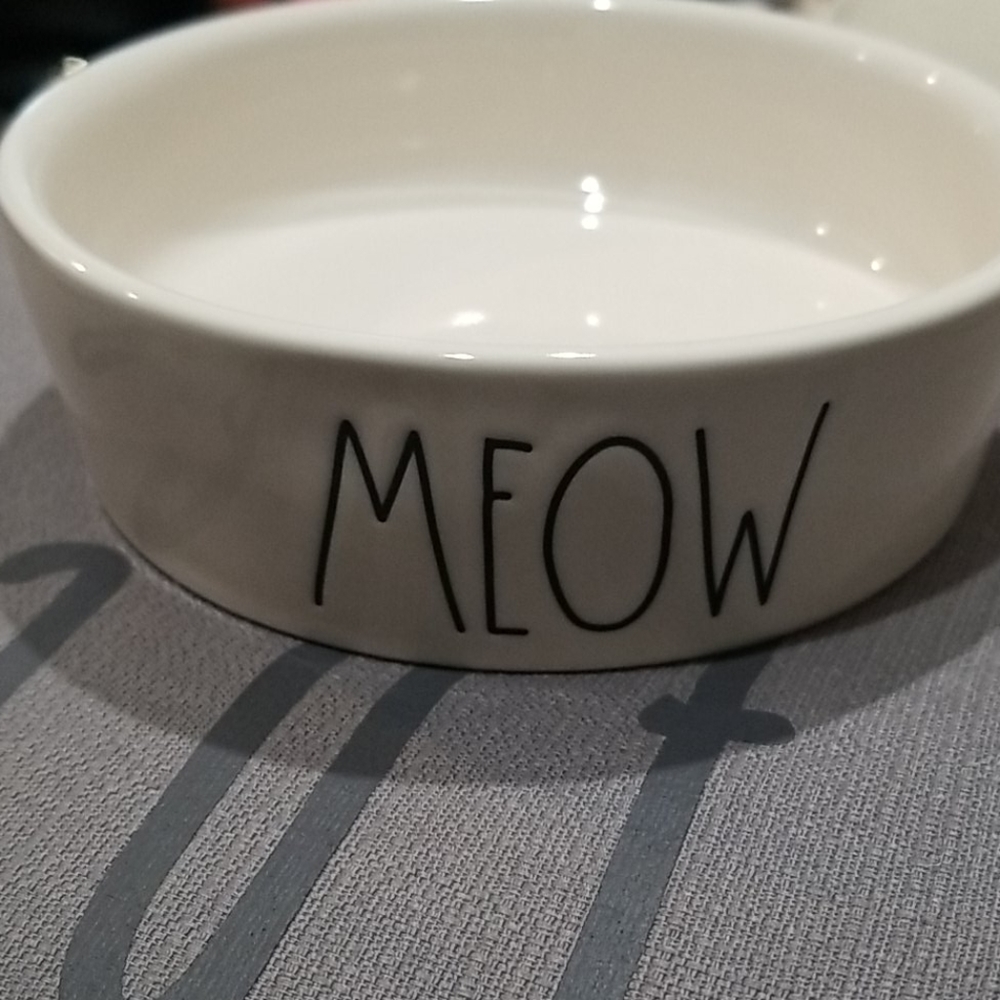 Rae Dunn "meow" bowl